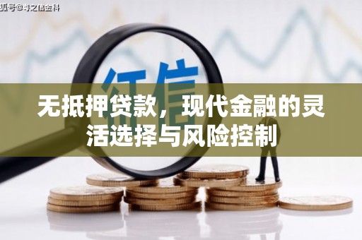 庆城无抵押贷款，现代金融的灵活选择与风险控制