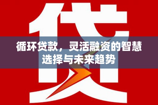 庆城循环贷款，灵活融资的智慧选择与未来趋势