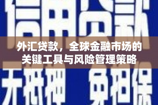 庆城外汇贷款，全球金融市场的关键工具与风险管理策略
