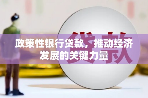 庆城政策性银行贷款，推动经济发展的关键力量