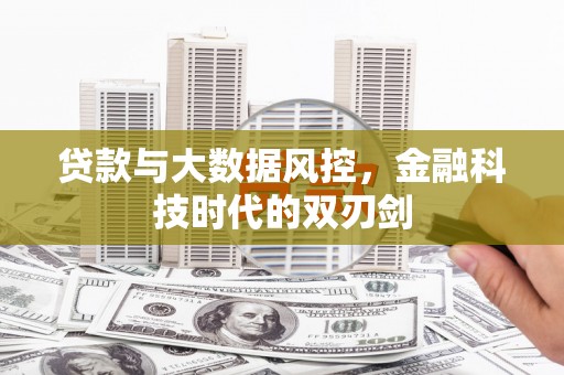 庆城贷款与大数据风控，金融科技时代的双刃剑