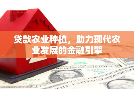 庆城贷款农业种植，助力现代农业发展的金融引擎
