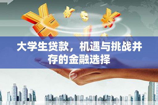 庆城大学生贷款，机遇与挑战并存的金融选择